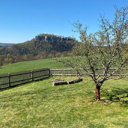 Waldhaus Am Lilienstein Lägenhet Königstein an der Elbe Exteriör bild